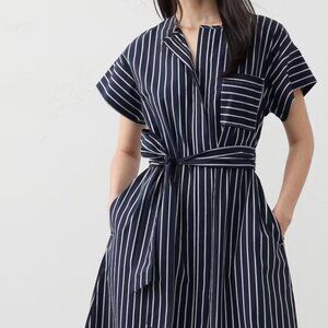 Banana Republic Belted Midi Shirtdress NWT